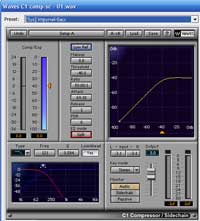 Waves C1 Compressor Sidechai